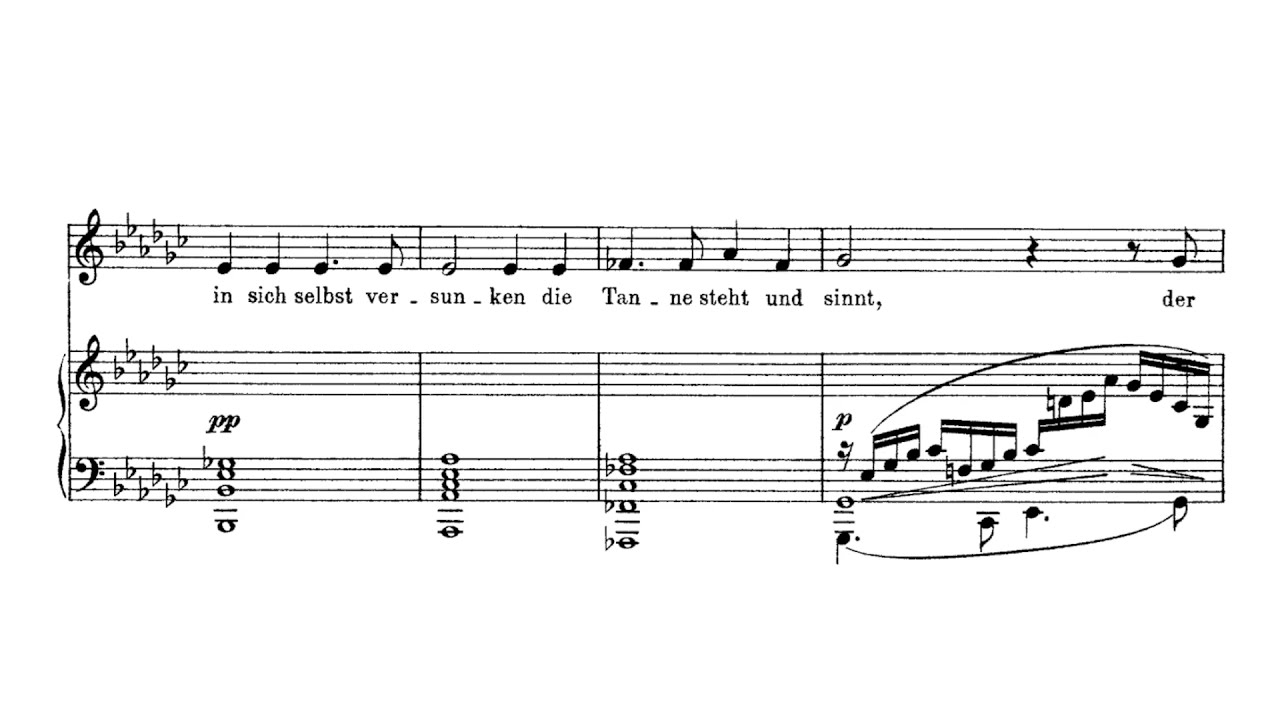 Richard Wagner - Der Tannenbaum (WWV 50)