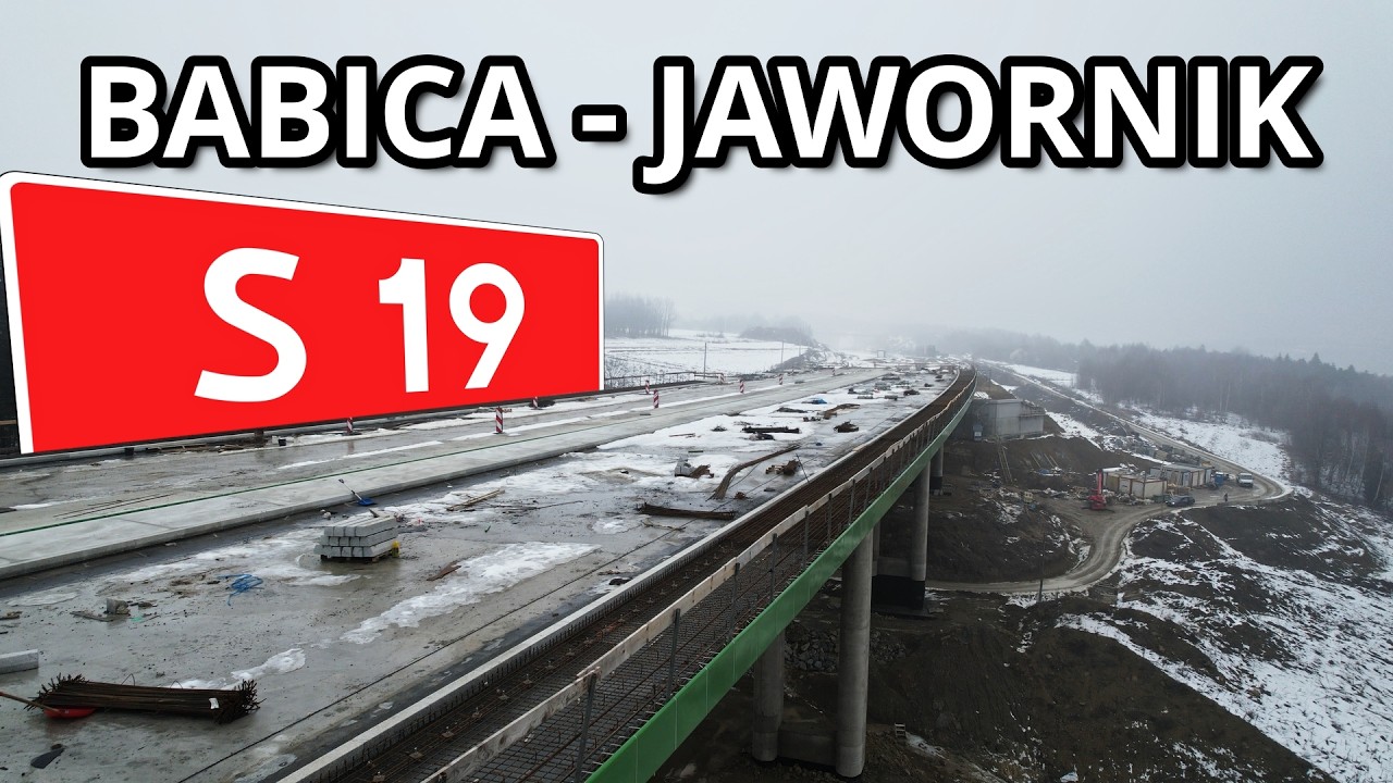 Budowa drogi ekspresowej S19 Babica - Jawornik | Luty 2026