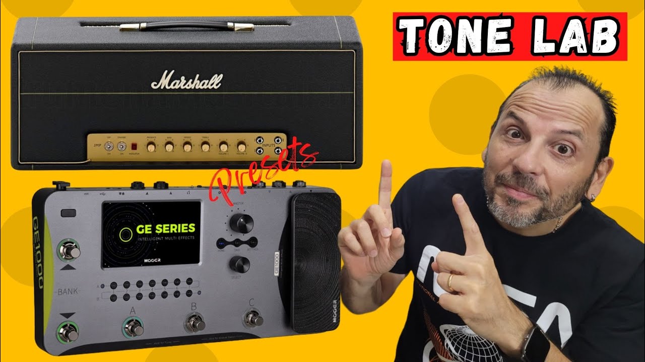 MOOER GE-1000 PRESET. Marshall PLEXI 100