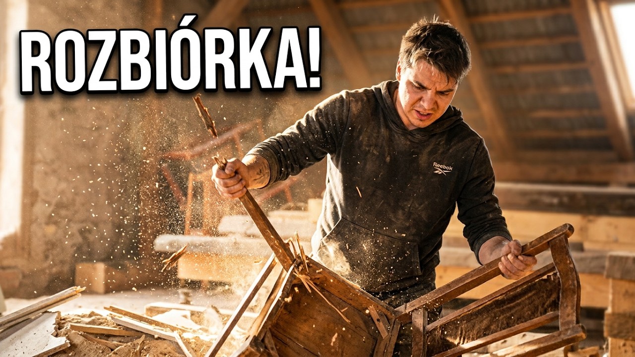 SAM ROBIĘ REMONT! Rozbi&oacute;rka mebli i walka z gruzem (Dzień 2)