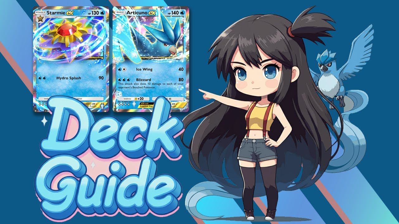 Starmie EX w/ Articuno EX: How I won a Pokémon Pocket Tournament with this INSANE Deck