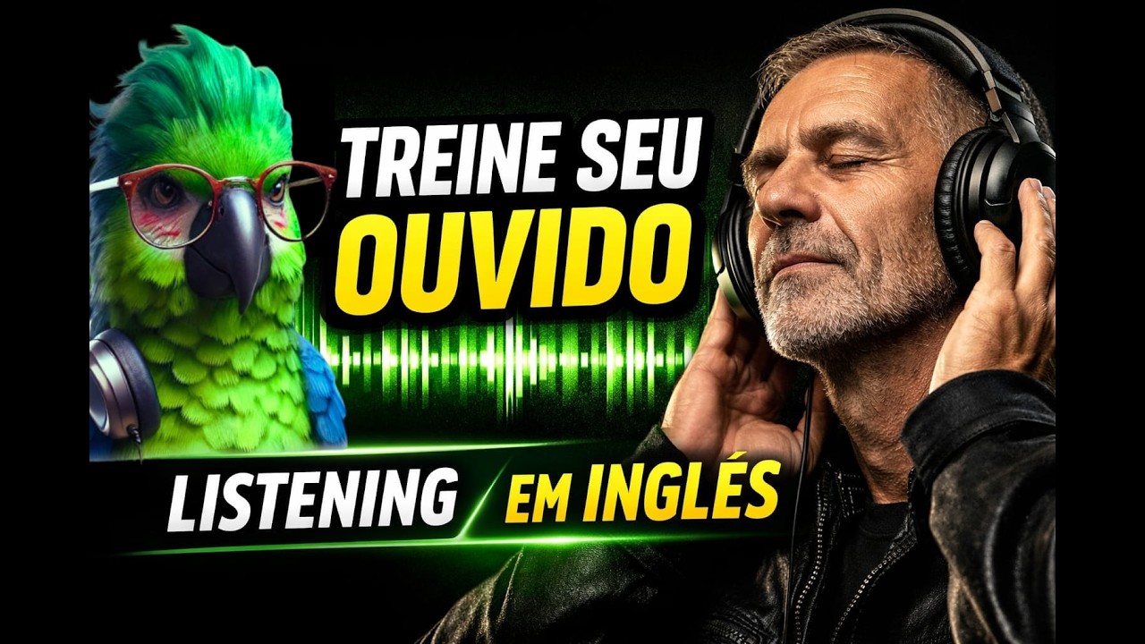 Estamos de Volta! Pratique Inglês treinando seu LISTENING em 10 Frases Do fácil ao intermediário