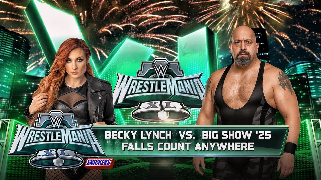 Becky Lynch Vs Big Show - No Holds Barred Match At WWE Smackdown