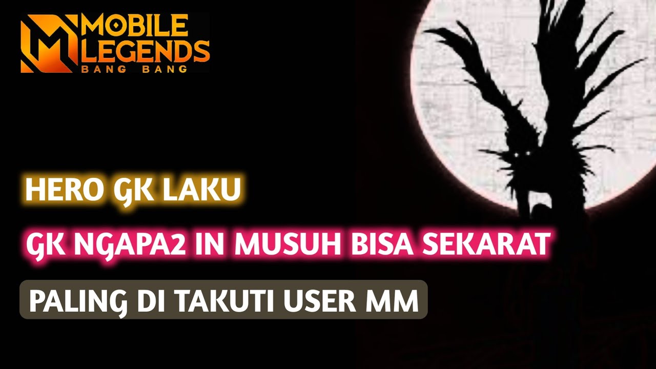 Hero Ini Gak ngapa ngapain Bisa Buat Musuh Sekarat Bahkan Mati.