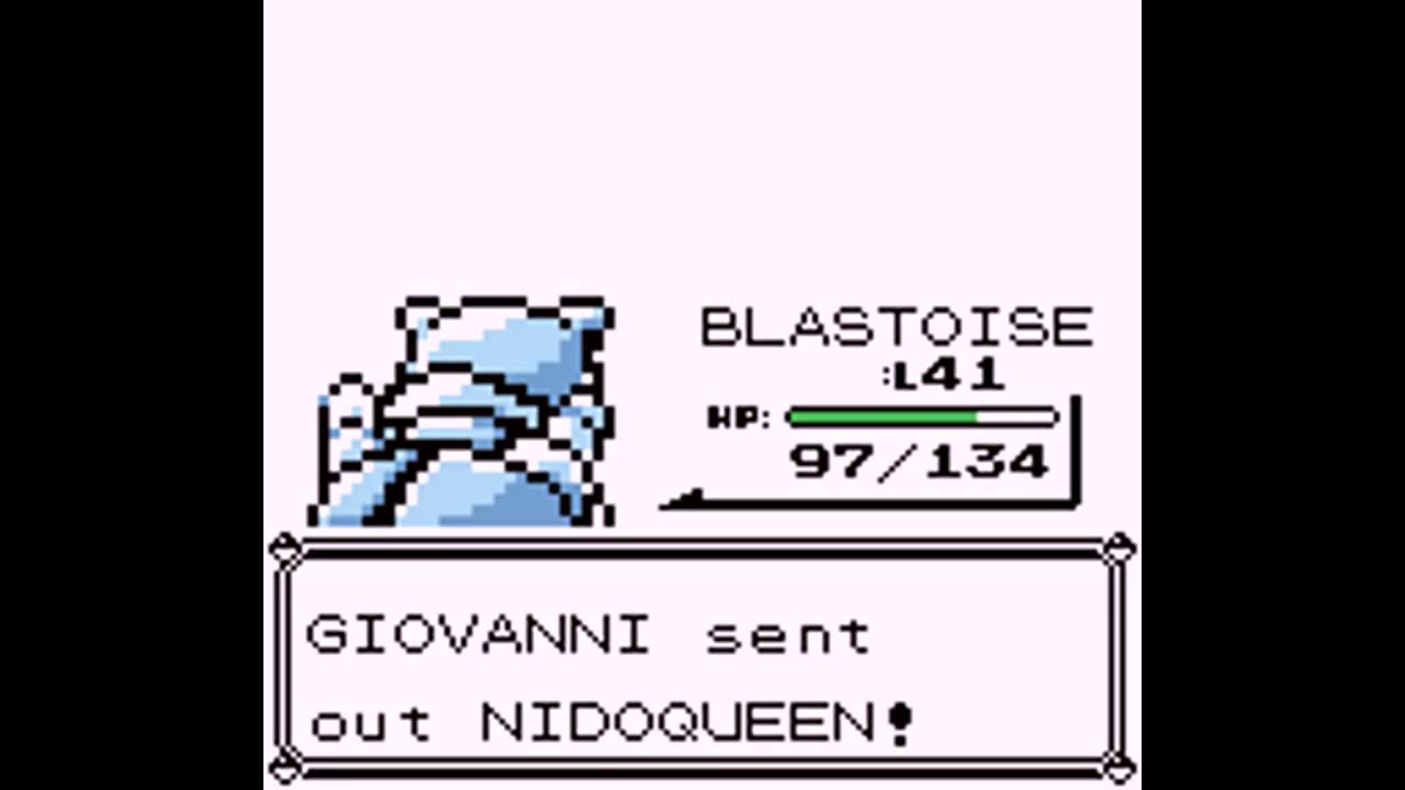 Pokemon Blue Walkthrough - 48 - Giovanni's Last Stand
