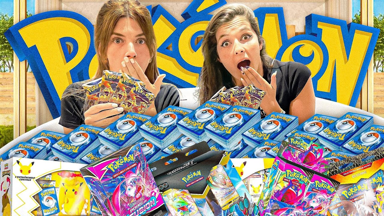 On ouvre des cartes POKÉMON dans la BAIGNOIRE de @noty4718!!!