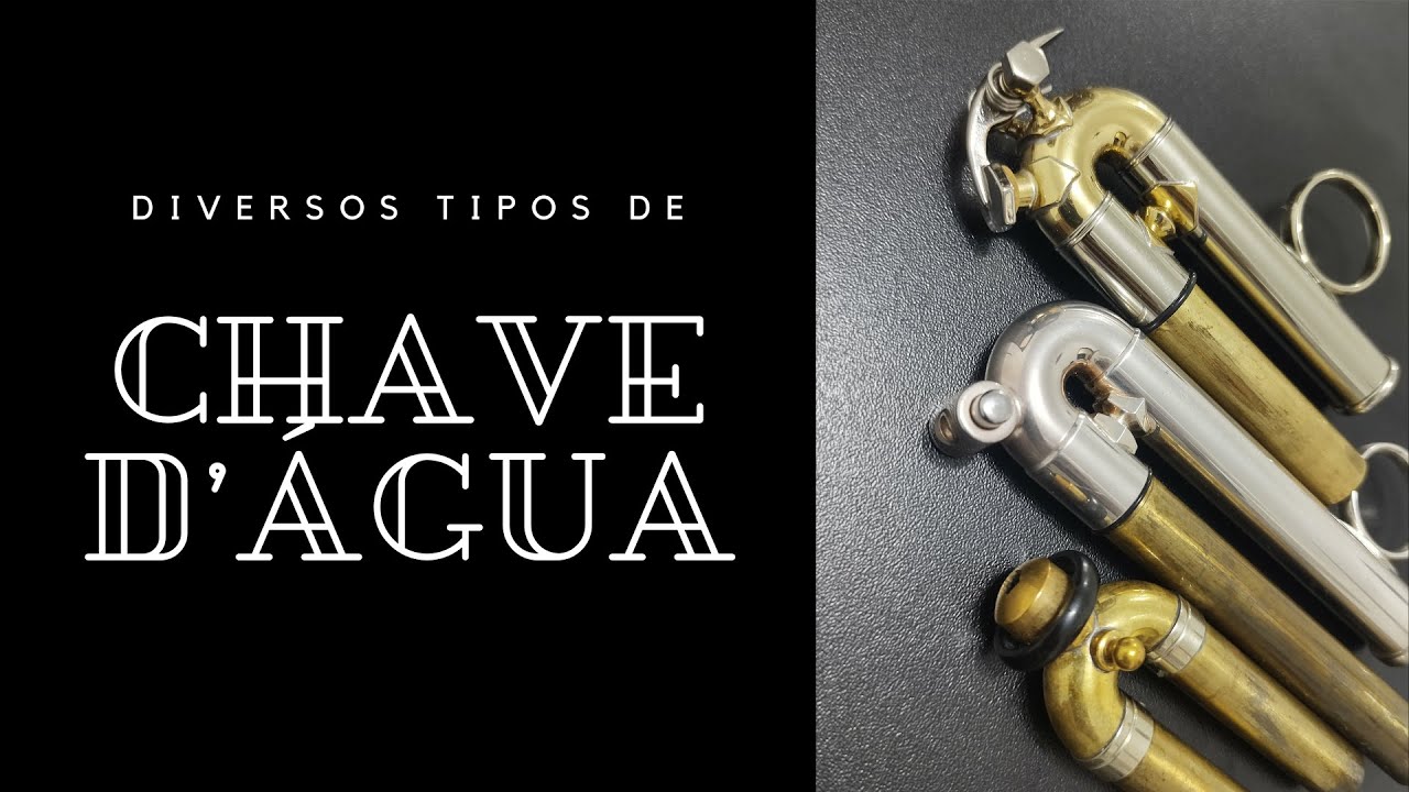 Chave de água - Tradicional, Amado, Saturno e muito mais!