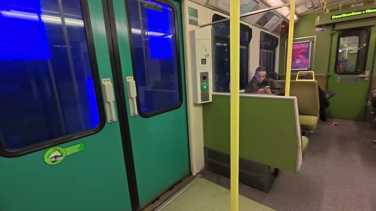 The DART glides into Shankill Station 🚆🌊 | Dublin Rail Scene to Connolly station 