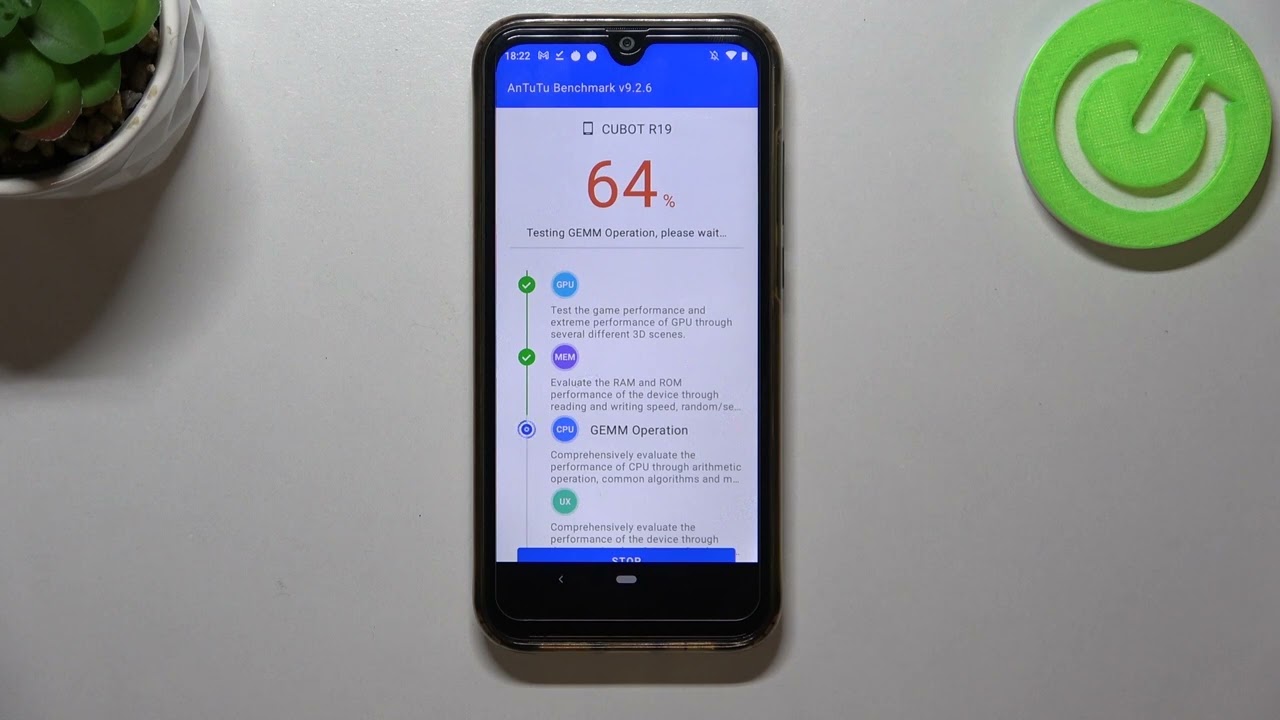 Cubot R19 AnTuTu Benchmark | Helio A22