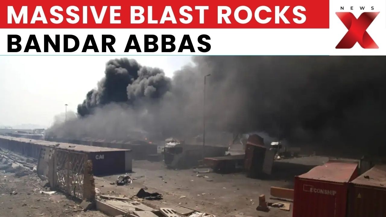 Massive Explosion Reported In Bandar Abbas Near Key Iranian Naval Facility | Latest News | NewsX