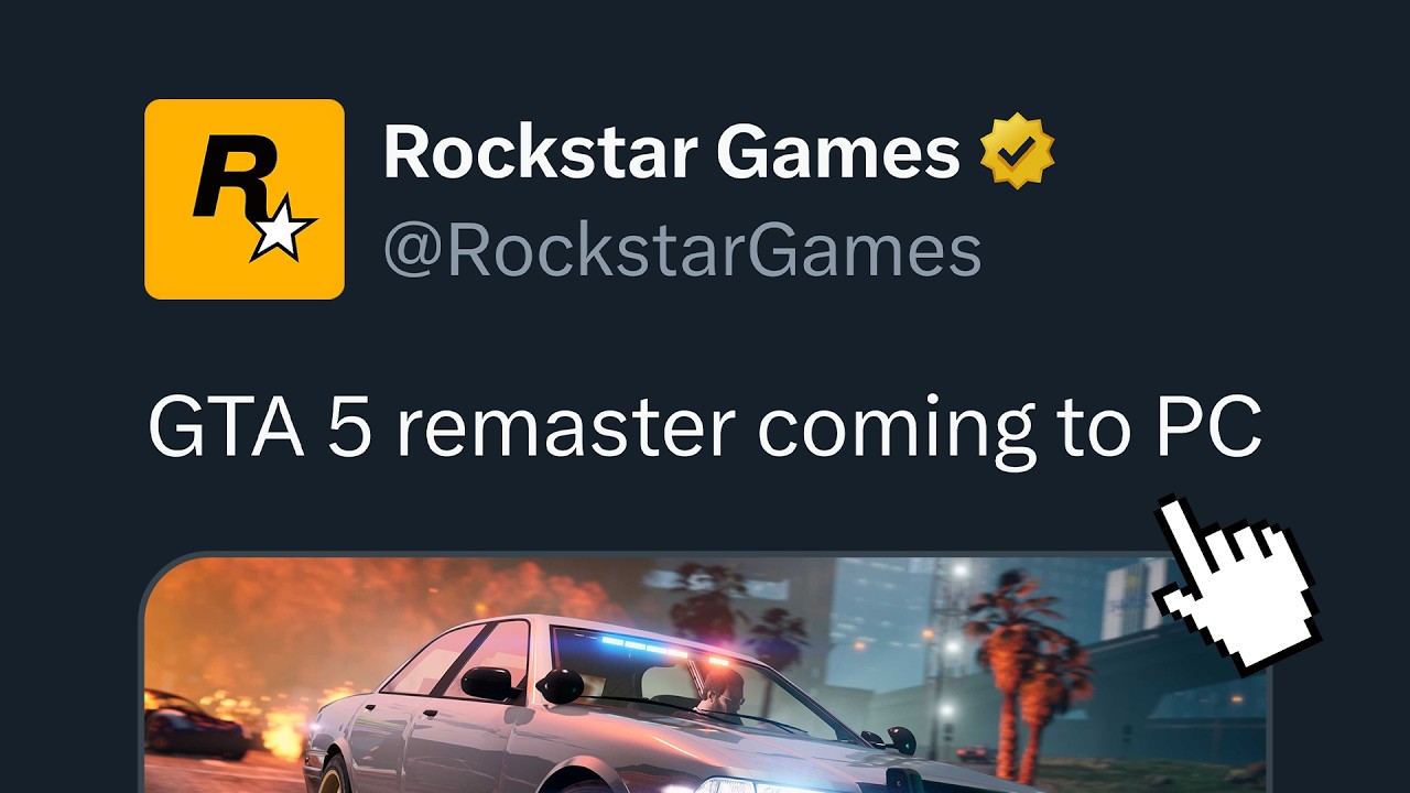 GTA for PC isn't forgotten...