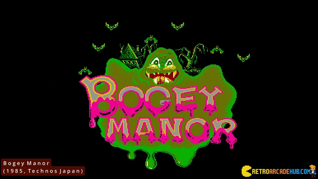 Bogey Manor (1985, Technos Japan) for ARCADE