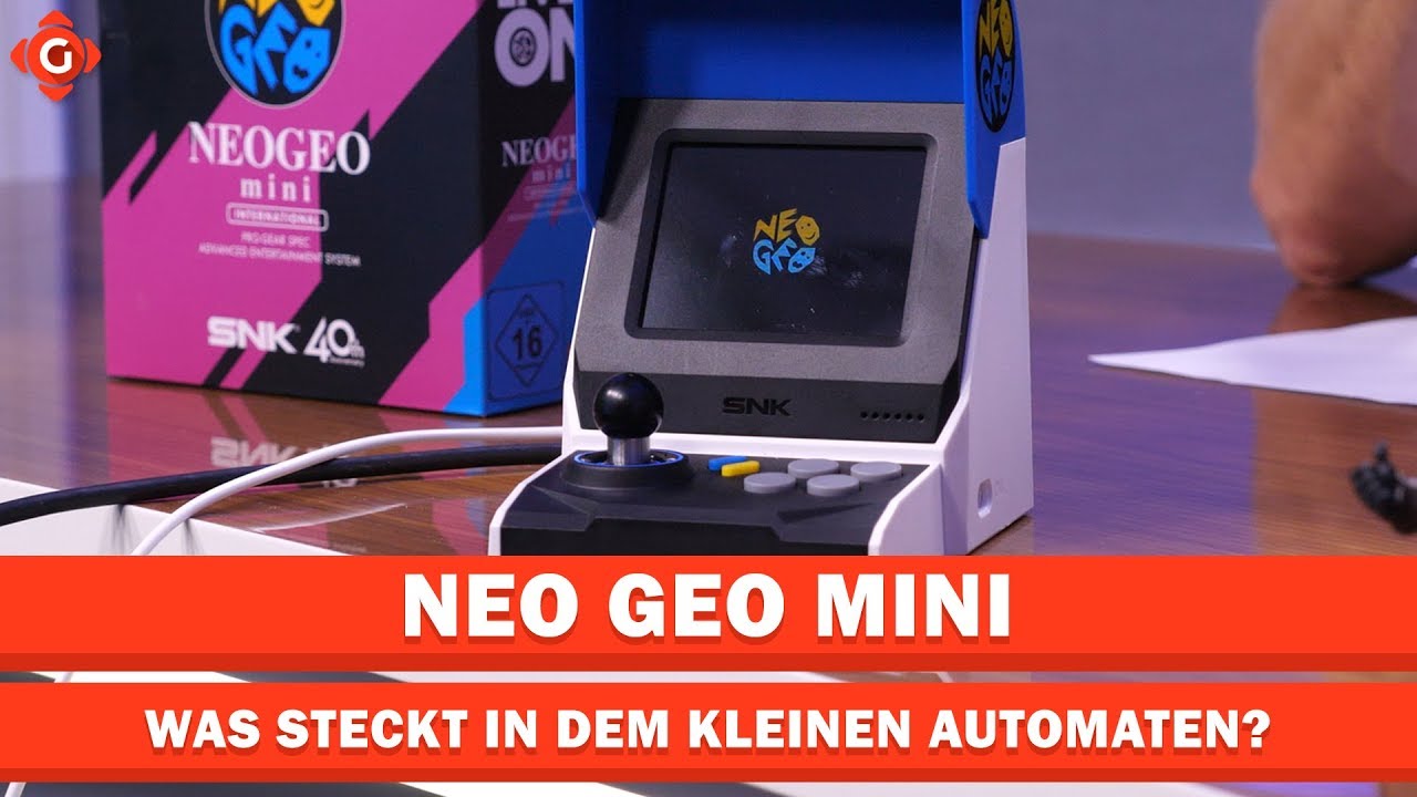 Neo Geo Mini: Was steckt in der kleinen Arcade-Maschine? | Special