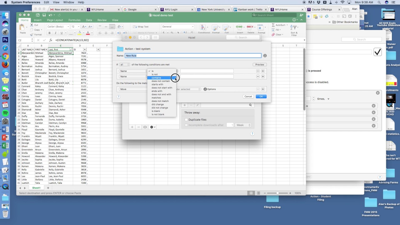 Make an automatic digital filing system in a few hours.