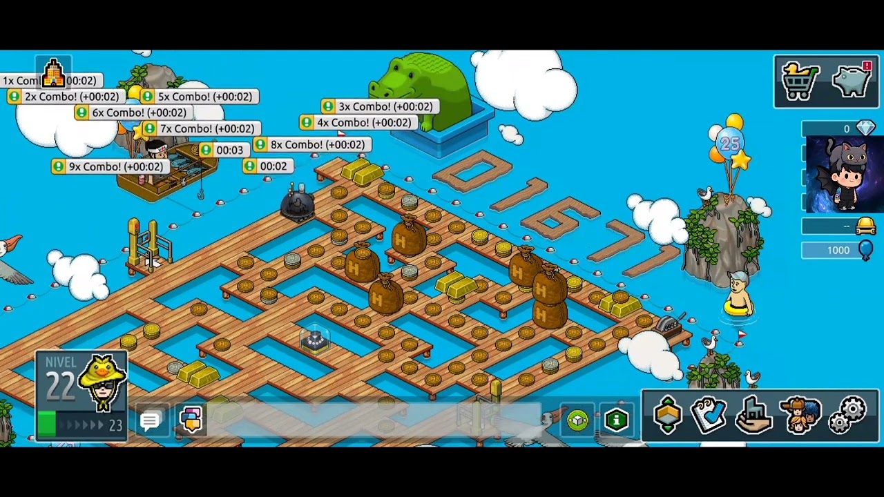 Combo x10 carrera de monedas habbo 2025