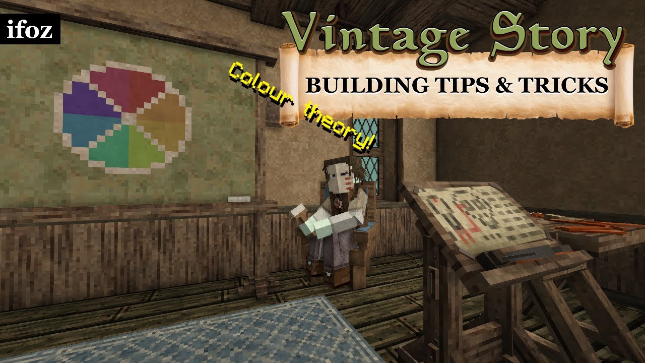 Colour Theory! | Vintage Story Building Tips & Tricks