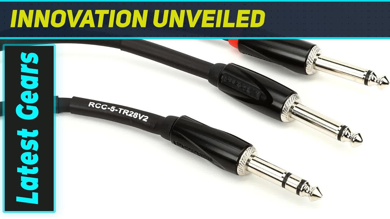 Roland Black Series RCC-5-TR28V2: An Essential Audio Cable