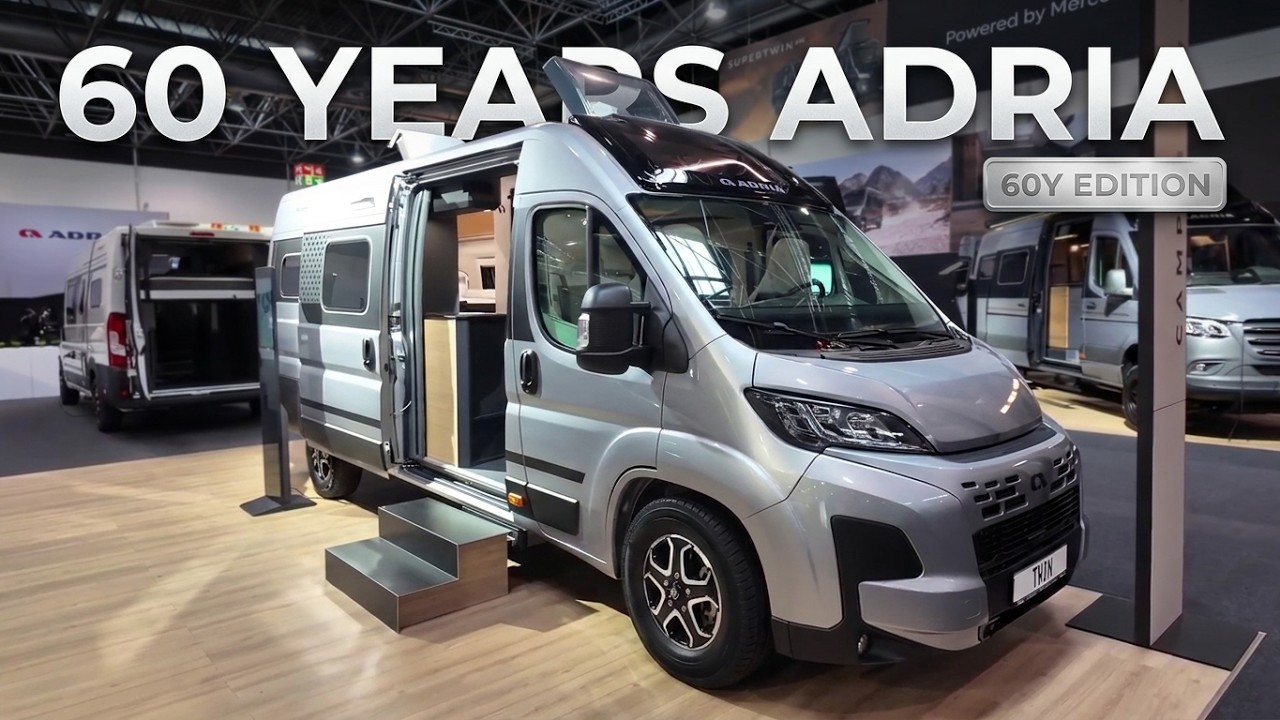 60 Jahre Adria – Der Twin 640 SLB in der exklusiven 60Y-Jubilee Edition!