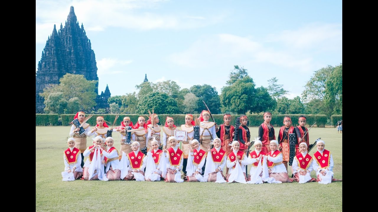 International Summer Camp 2026 SD muhammadyah sapen, kelas Al Khazini dengan tarian dari Maluku