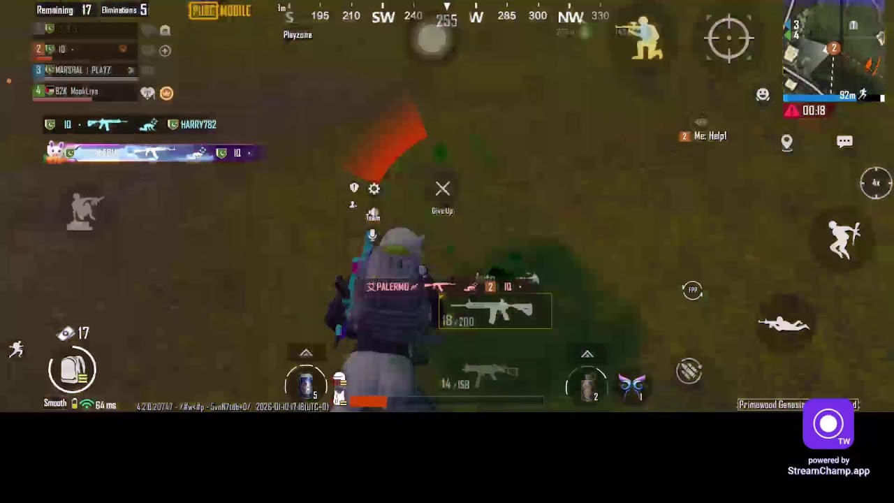 Broadcast powered by StreamChamp
