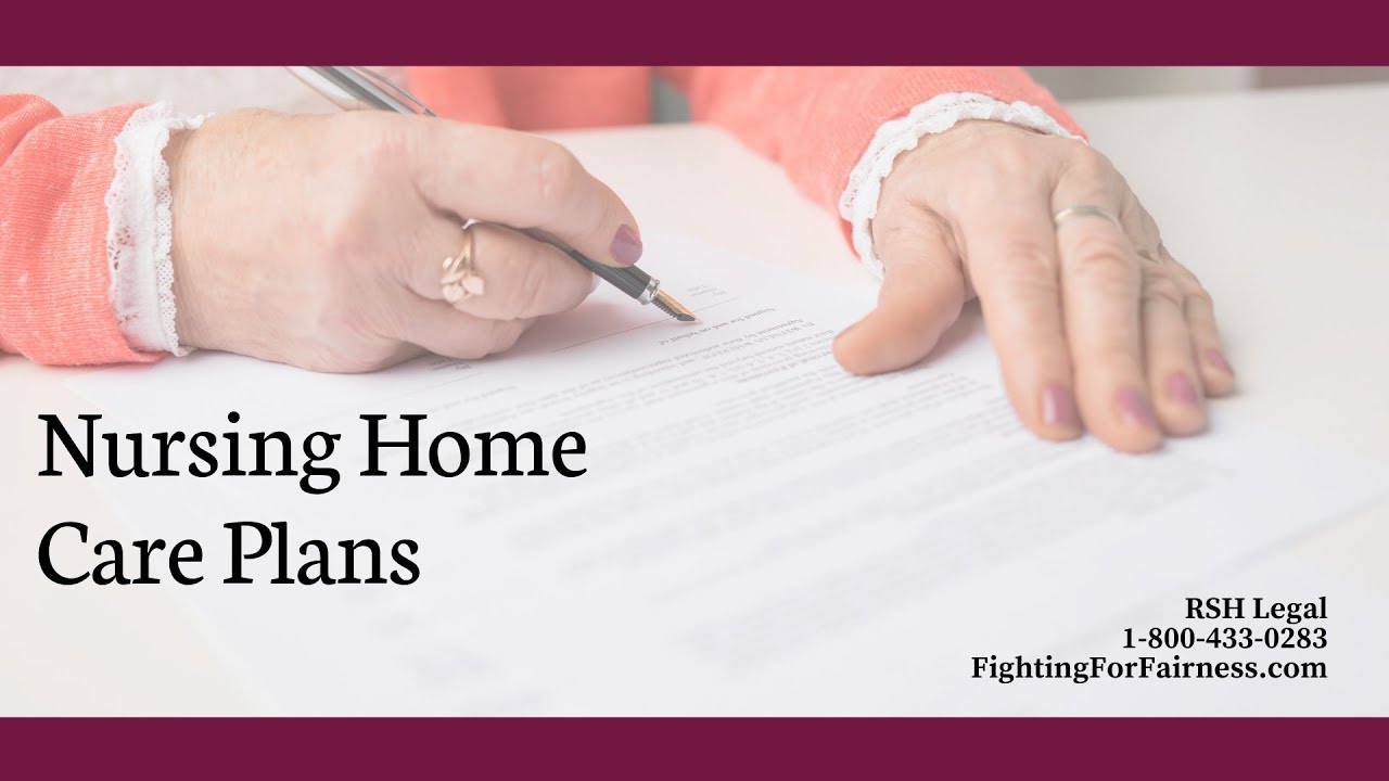 Iowa Nursing Home Care Plans