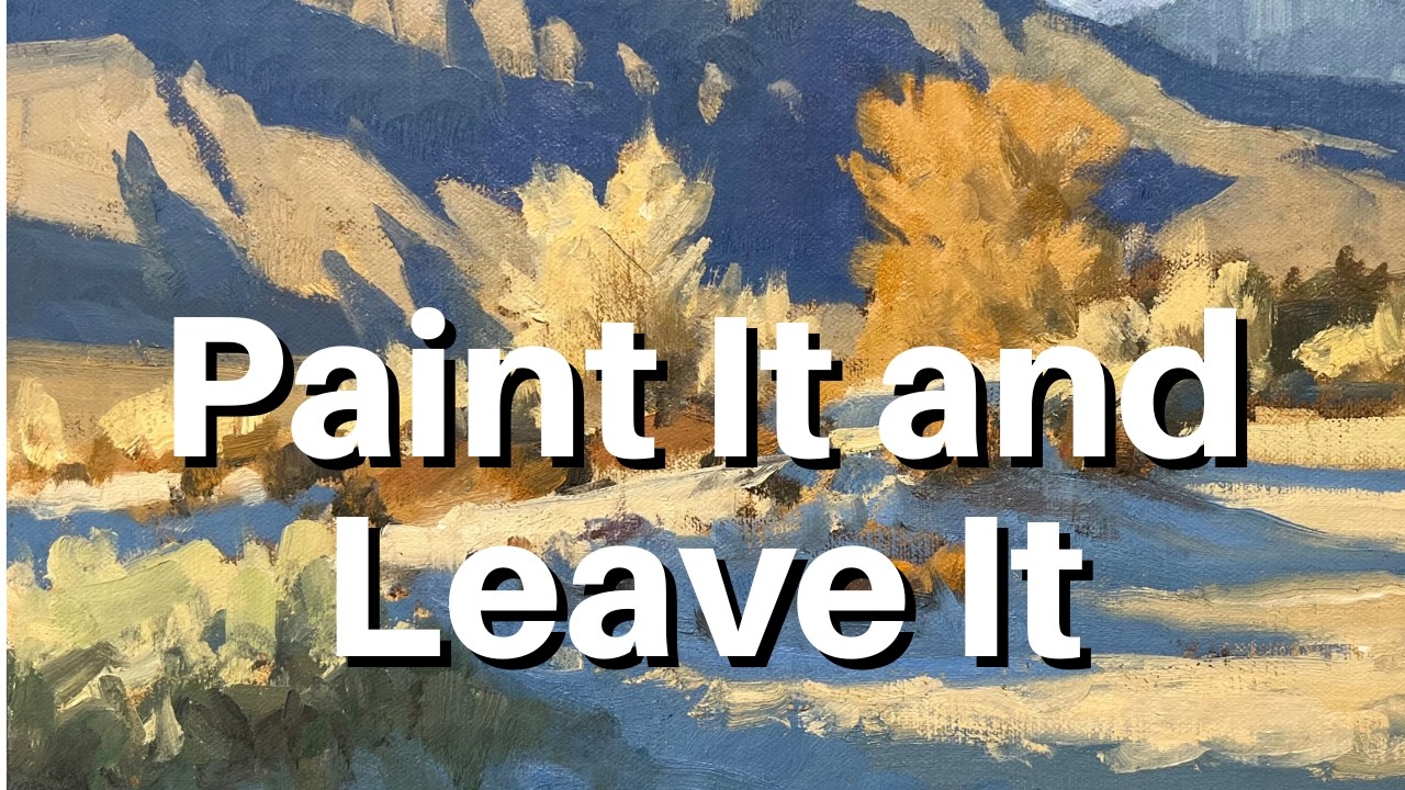 NEW VIDEO: 4 TIps for More Bold, Confident Brushwork