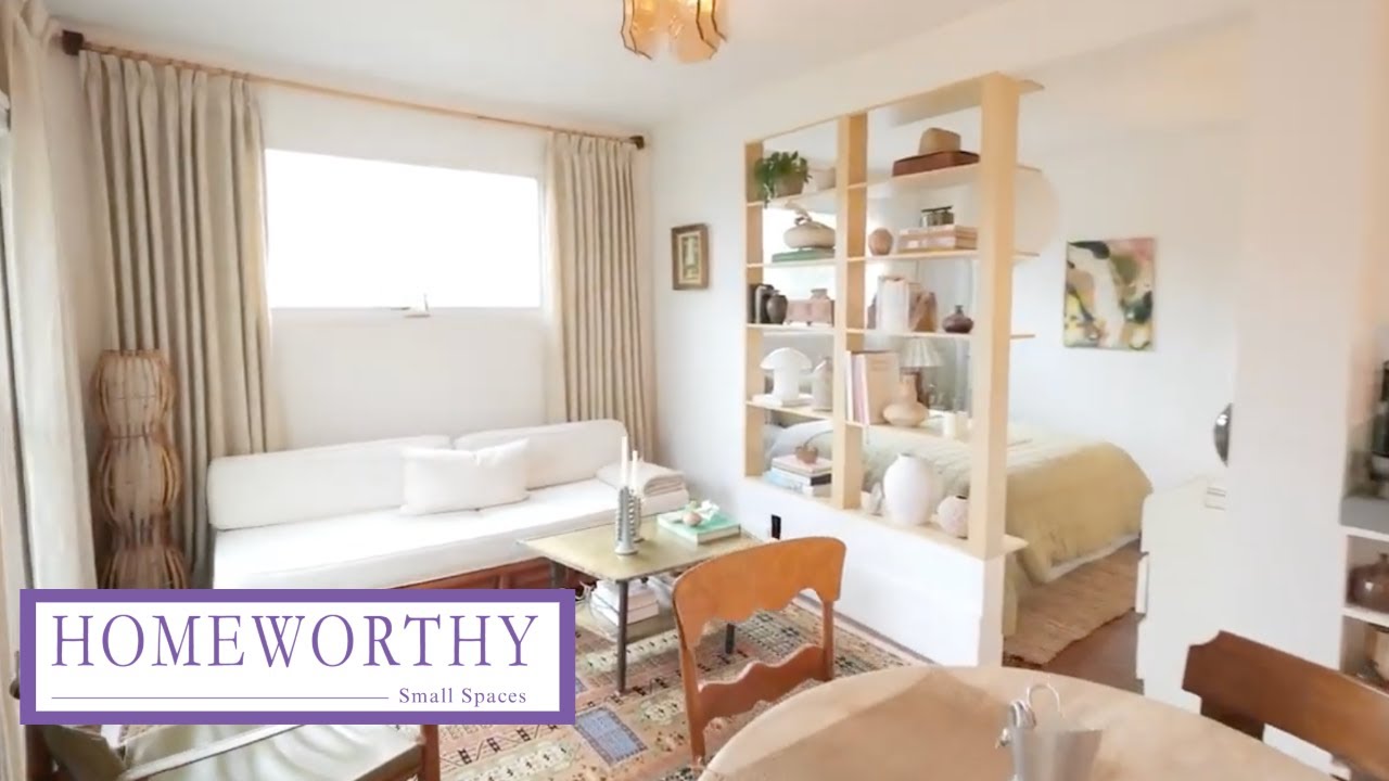 SMALL SPACE DESIGN | A Collected 450 sq ft Los Angeles Apartment
