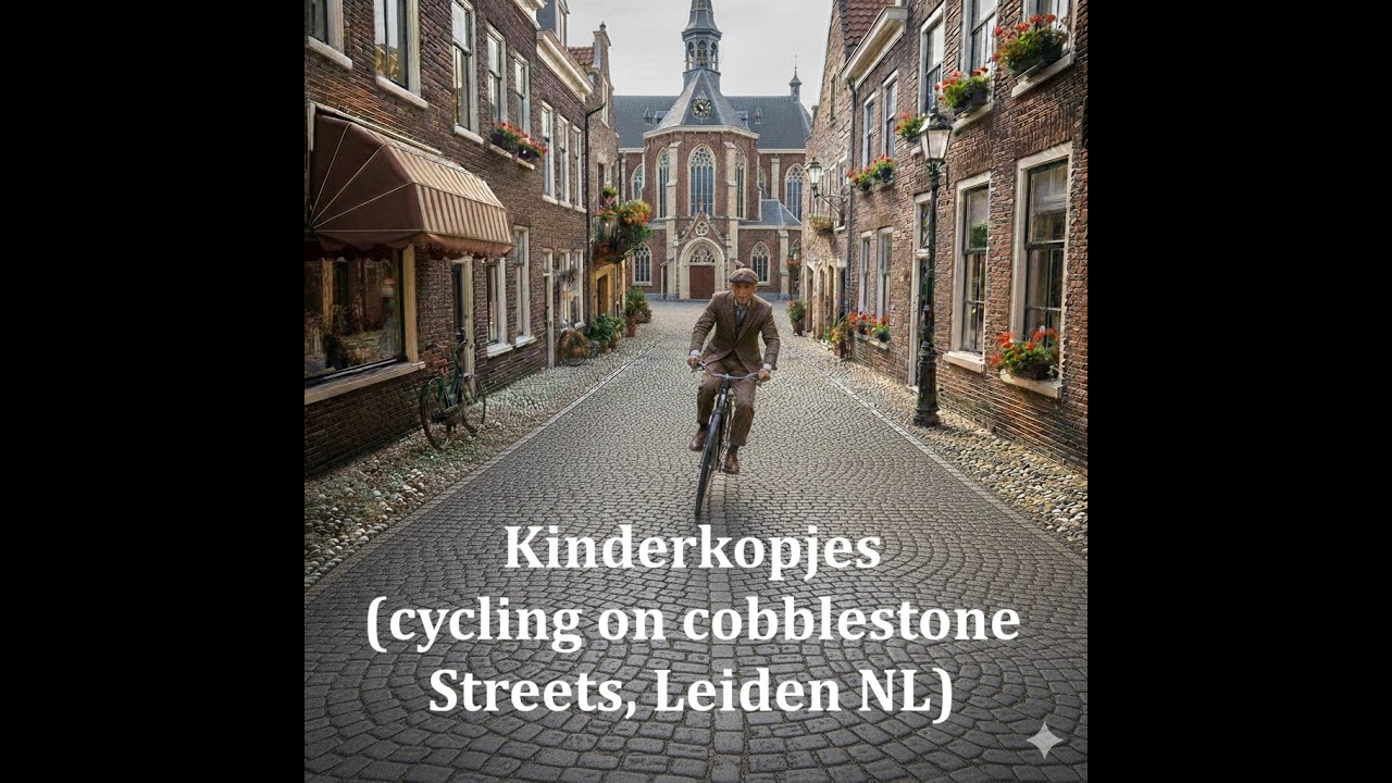 Kinderkopjes, Leiden NL (all bike screws vibrate loose, but feeling in lower body makes up for it)