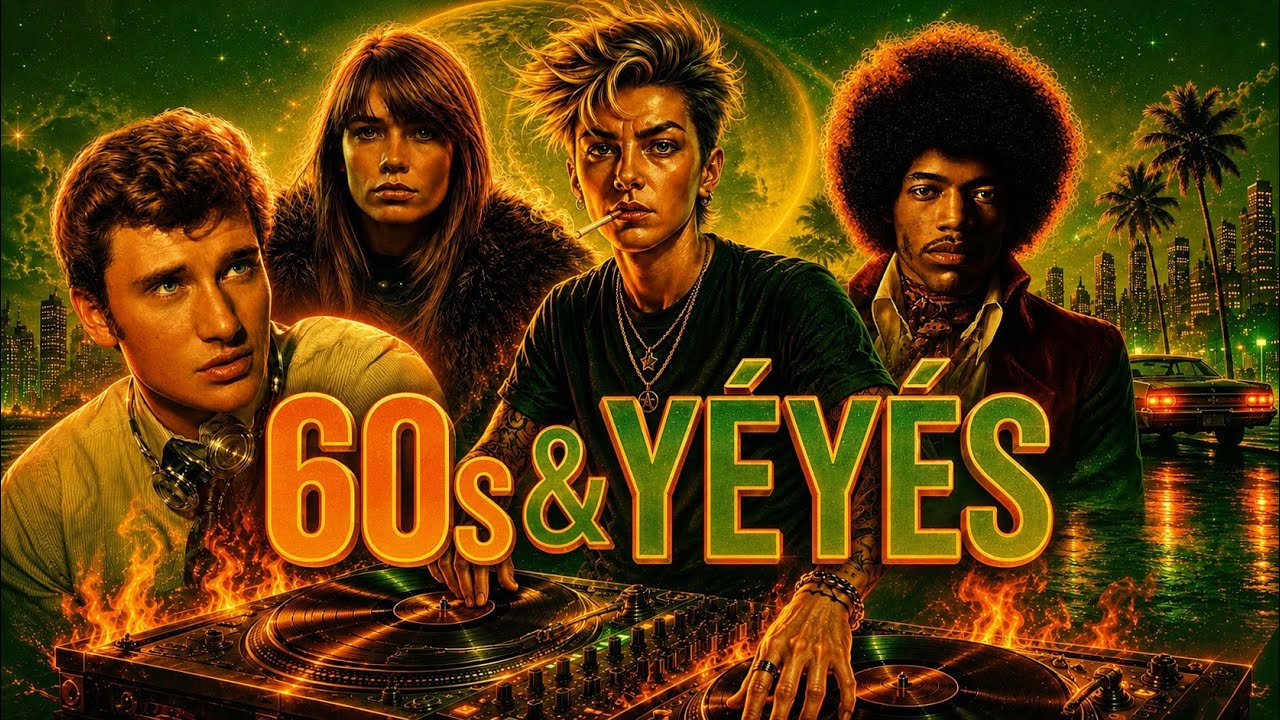 60s Classics & Yéyés 📻 POP | ROCK | VARIÉTÉ | Johnny Hallyday, Beatles, Supremes, Beach Boys...+++