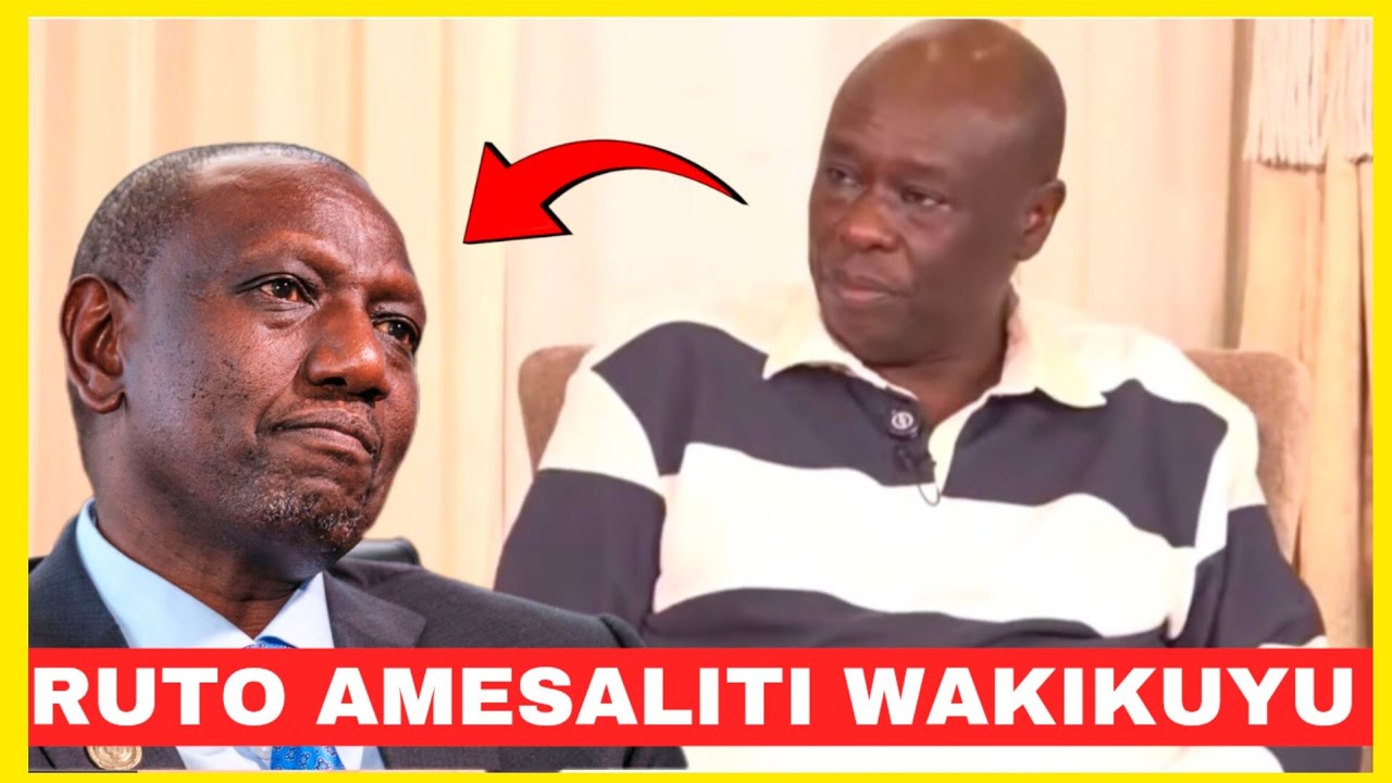 RUTO AMESALITI WAKIKUYU!GACHAGUA TELLS RUTO FACE TO FACE 