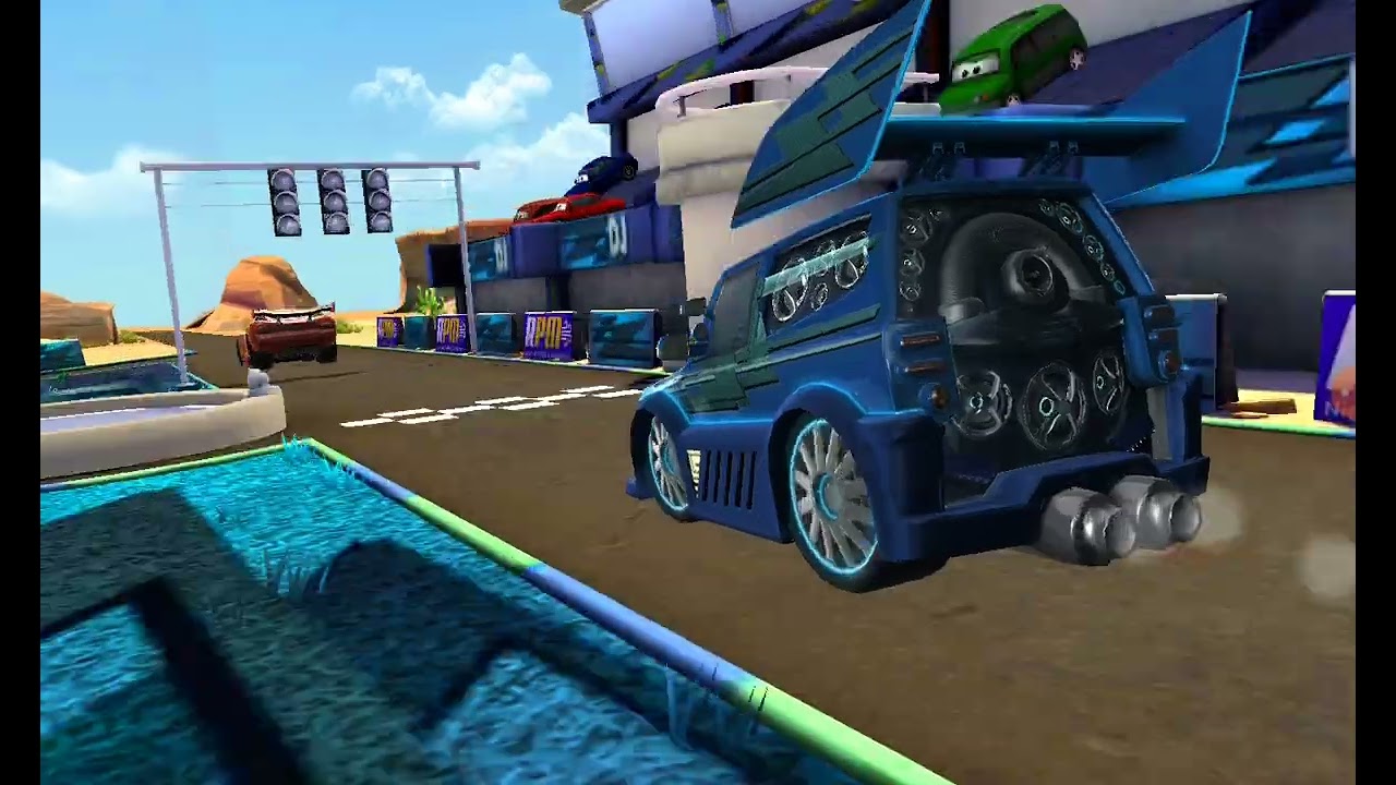 Cars Fast As Lightning DJ Vs Lightning McQueen Impossible