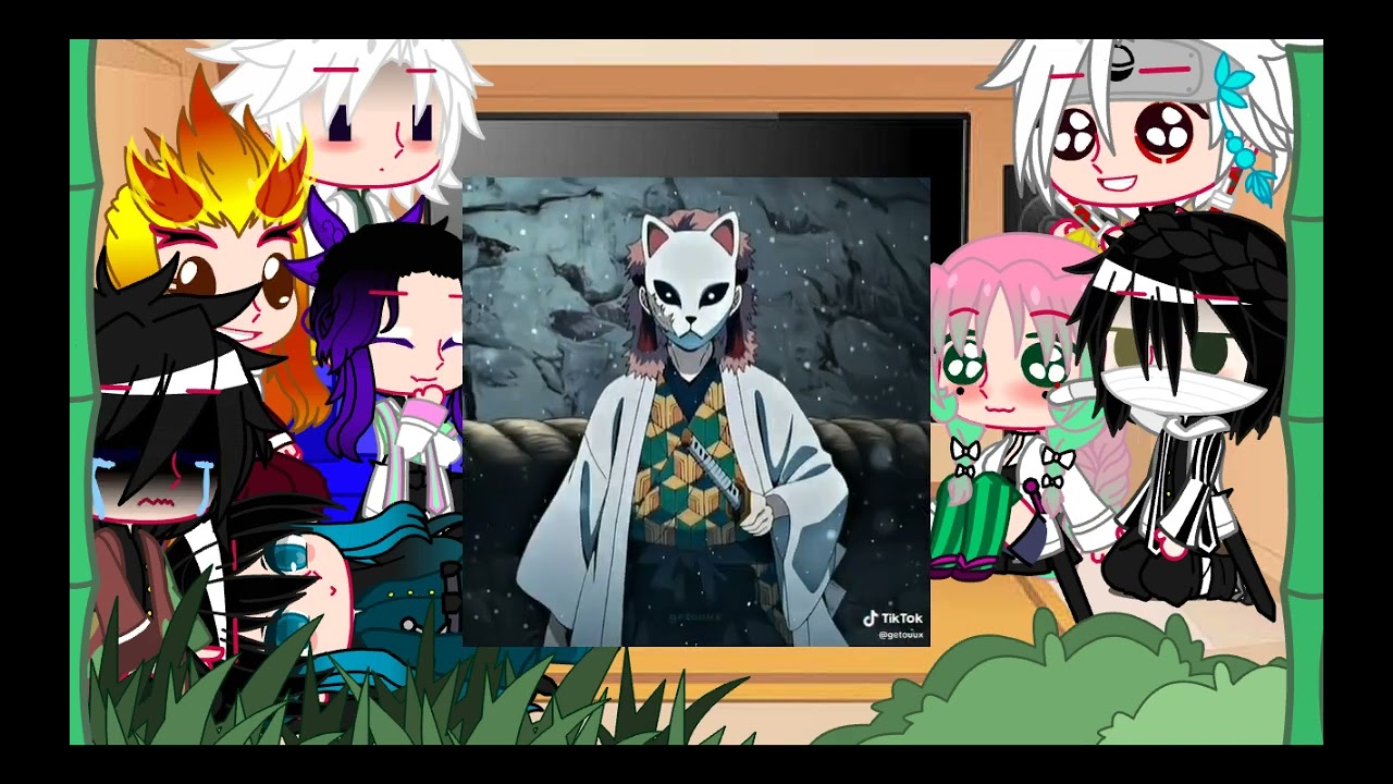 Los pilares reaccionan a Giyuu Tomioka/parte 1/ leer descripción
