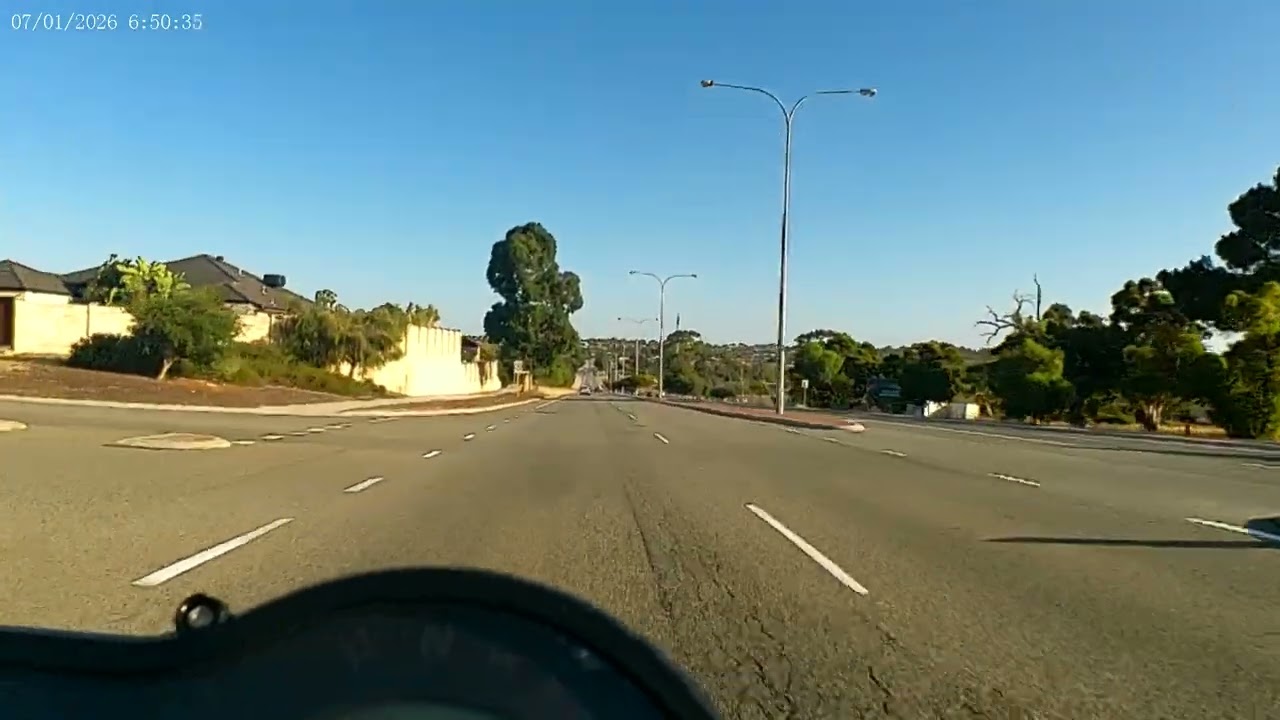 Morning coffee ride