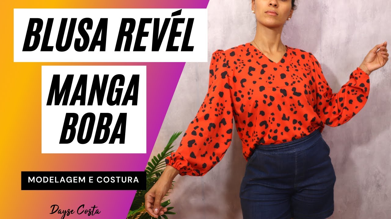 Blusa Manga Larga Despojada e Chic | Dayse Costa