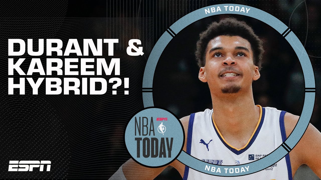 Wembanyama is Kevin Durant skills-wise with Kareem Abdul-Jabbar’s body - Windhorst | NBA Today