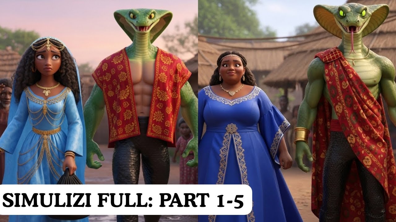 SIMULIZI FULL 1-5 : ALILAZIMISHWA KUOLEWA NA KIUMBECHAKUTISHA ILI KIJIJI CHAO KIPATE MVUA PART 1 - 5