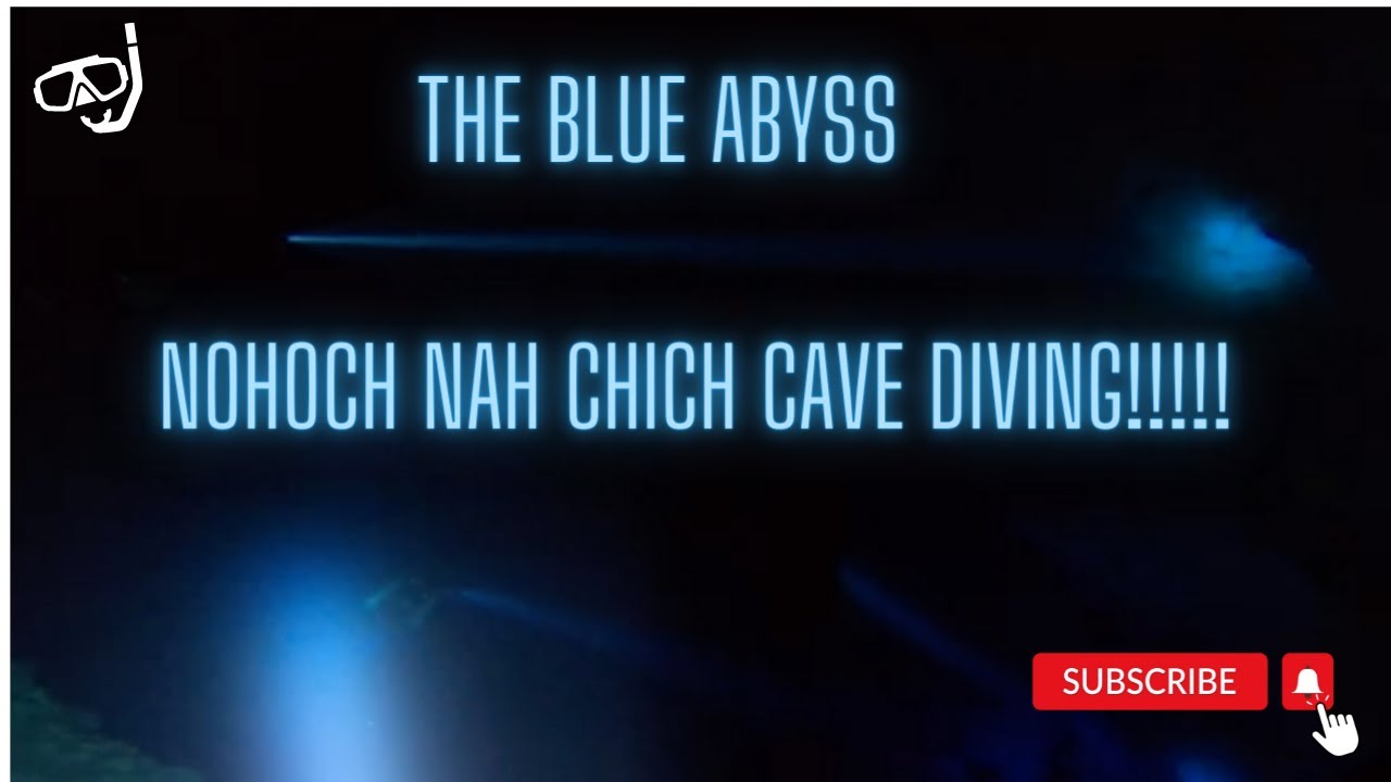 The Blue Abyss - Nohoch Nah Chich CAVE DIVING!!!!! Tulum Mexico!