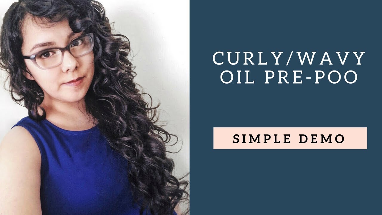 How I pre poo my curly/wavy hair
