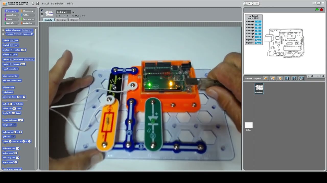 KOSMOS Easy Elektro-Coding (Projekte 10, 11, und 12)