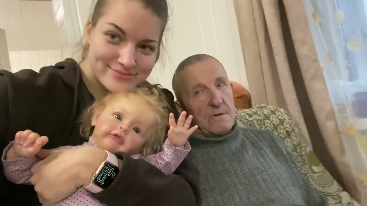 Vlog Приехали с дочкой к престарелому кавалеру! Муж старше на 50 лет 