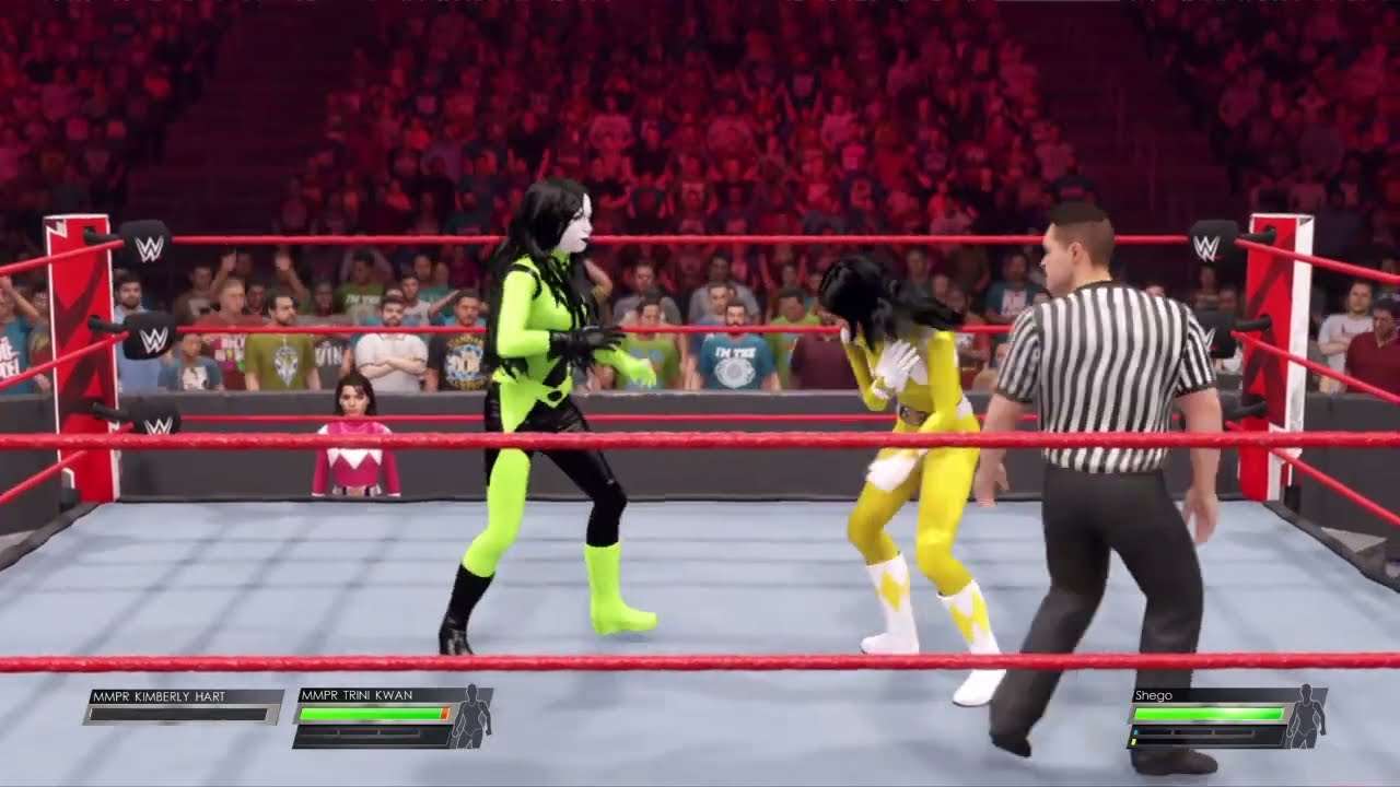 WWE 2K22 Trini Kwan vs. Shego