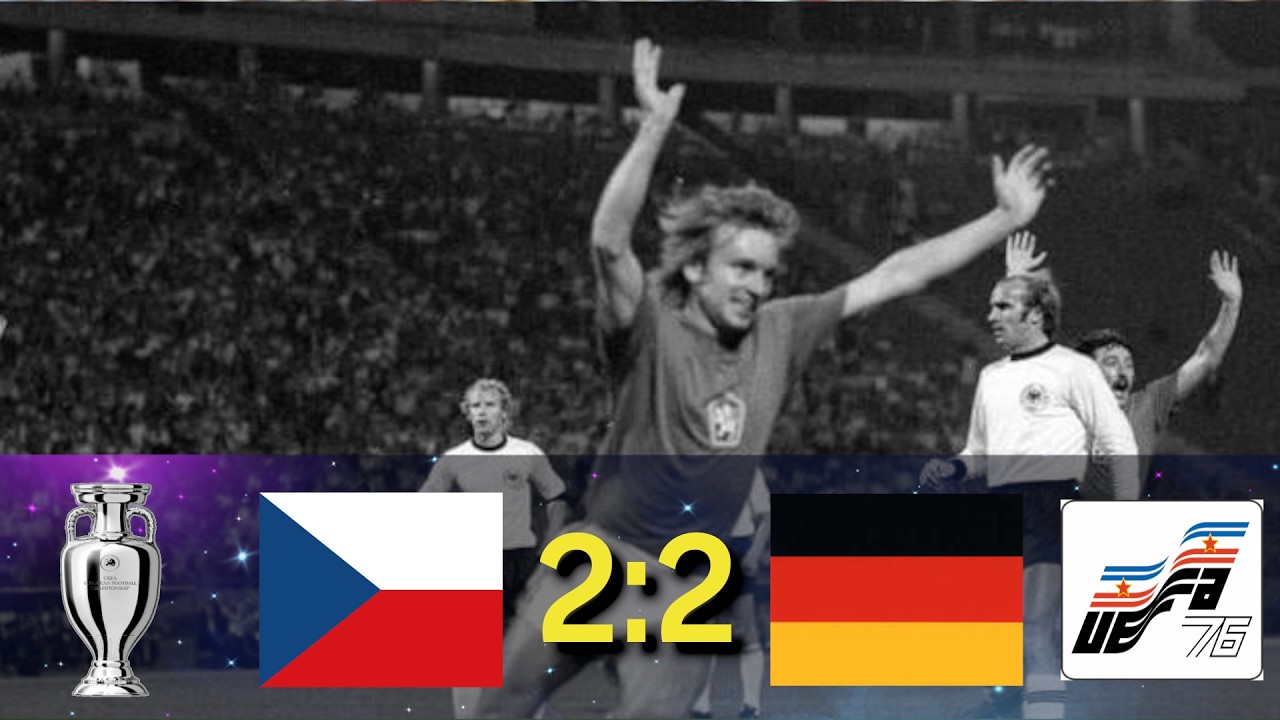 1976 EURO Final  * Czechoslovakia vs West Germany *