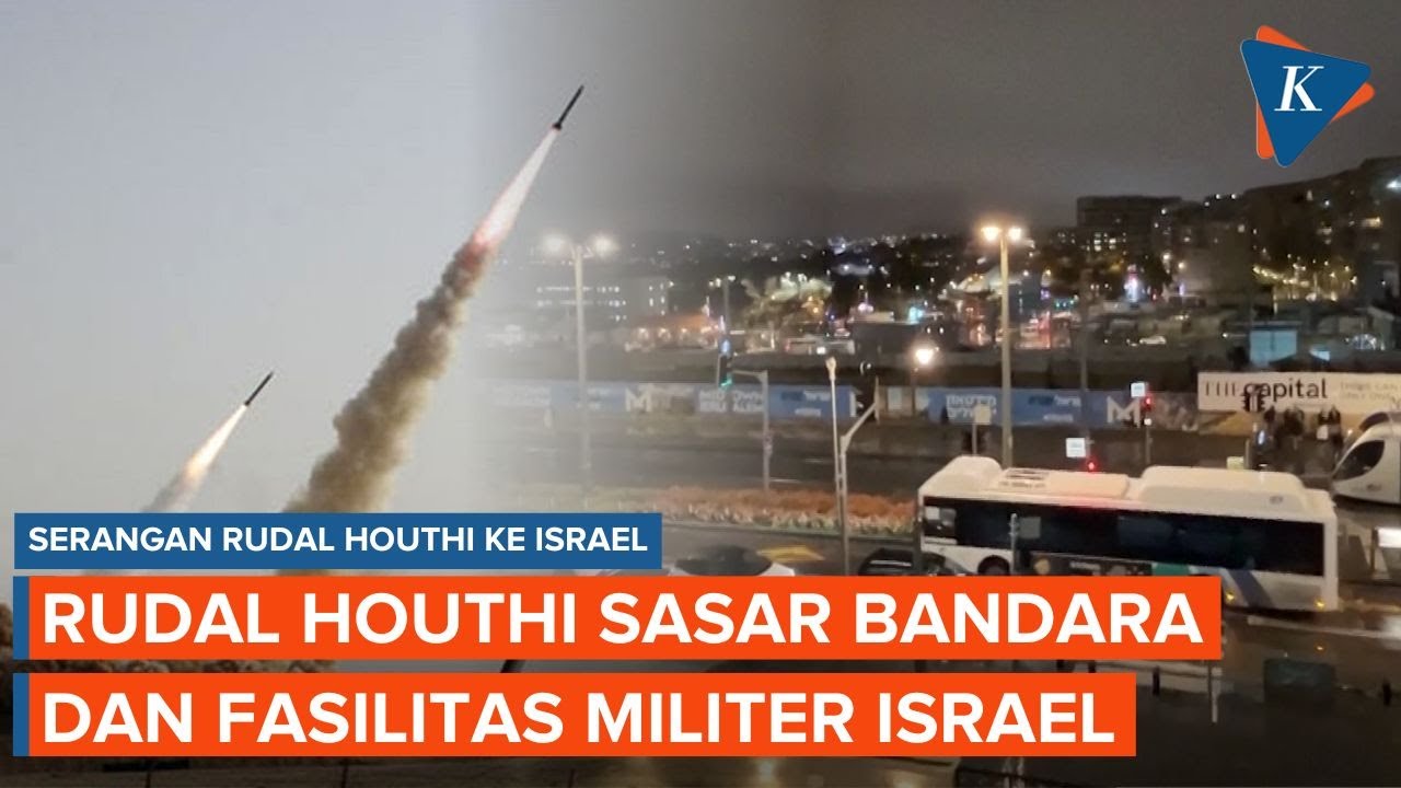 Israel Cegat Serangan Rudal Houthi Yaman