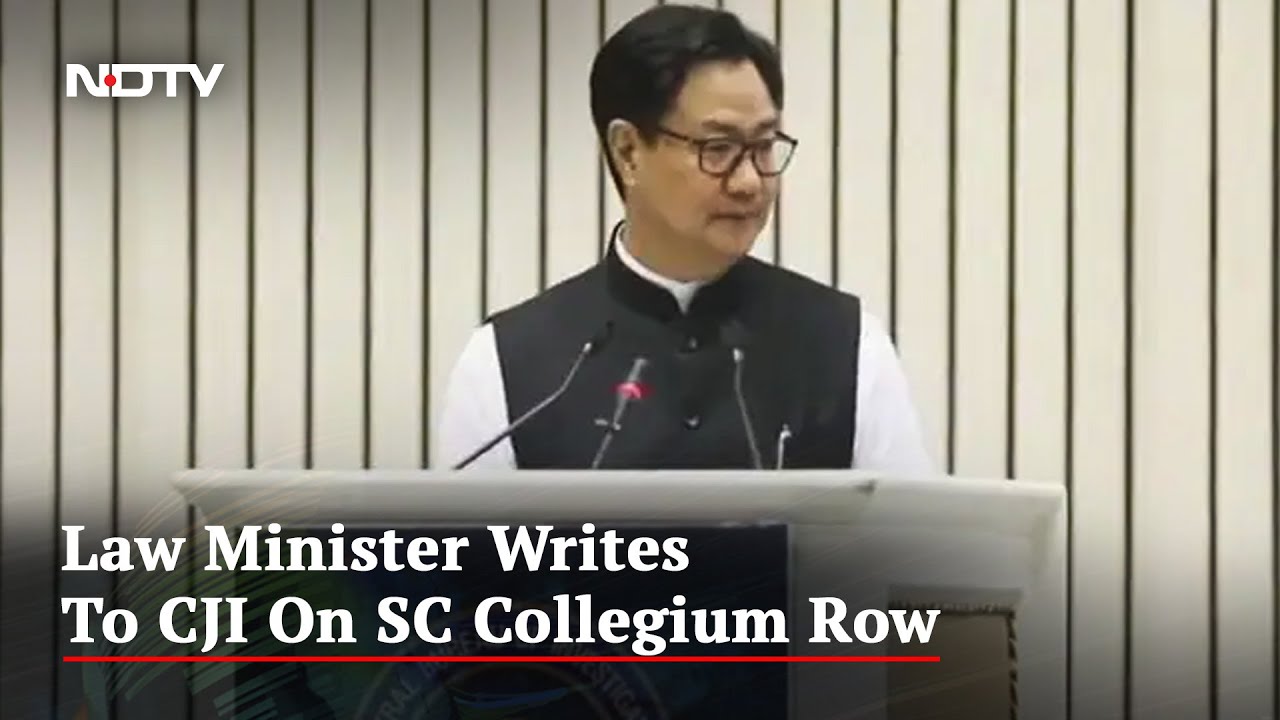 Centre Should Be Part Of Judges' Appointment Panel: Law Minister | The News