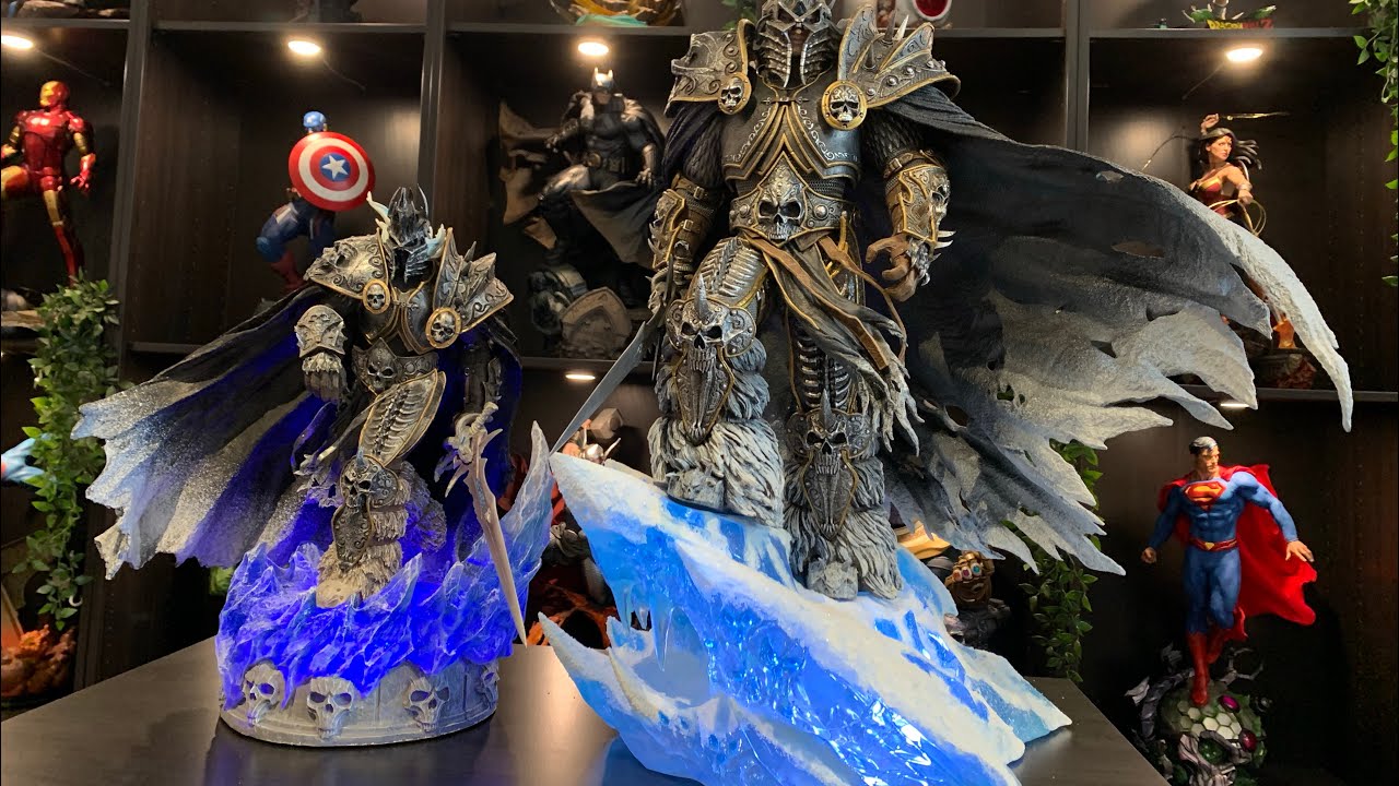 CatFish studios Arthas Lich King statue