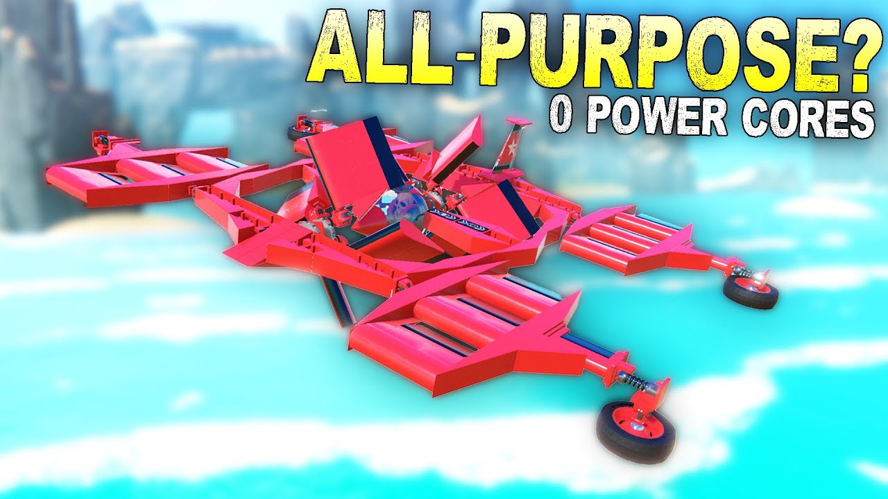 Can I Build an All-Purpose Vehicle with 0 POWER CORES? [Trailmakers]