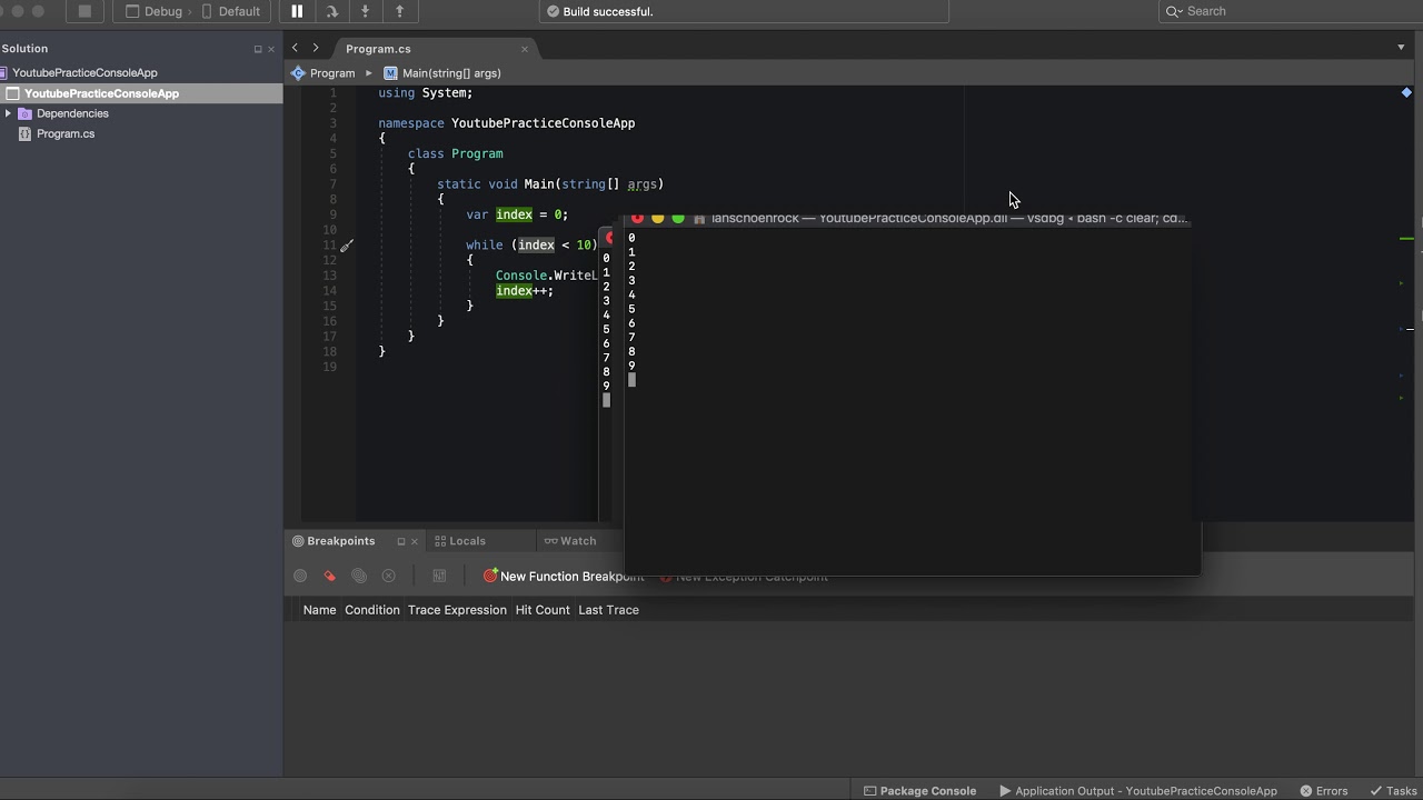 C# Tutorial: While Loop