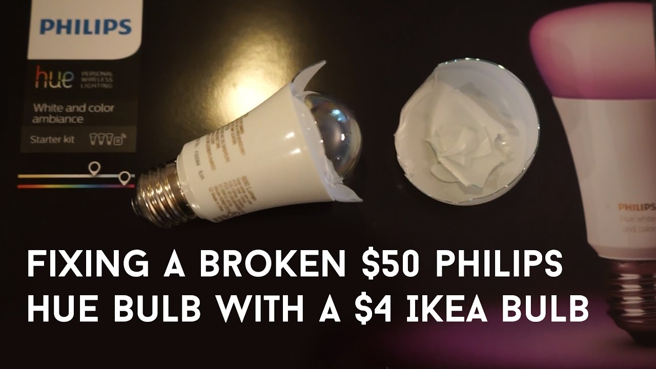 How I repaired my broken Philips Hue bulb