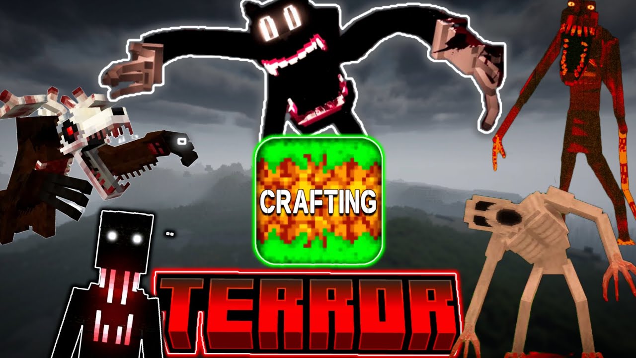 INSTALE mods de TERROR en CRAFTING AND BUILDING | FEARCRAFT
