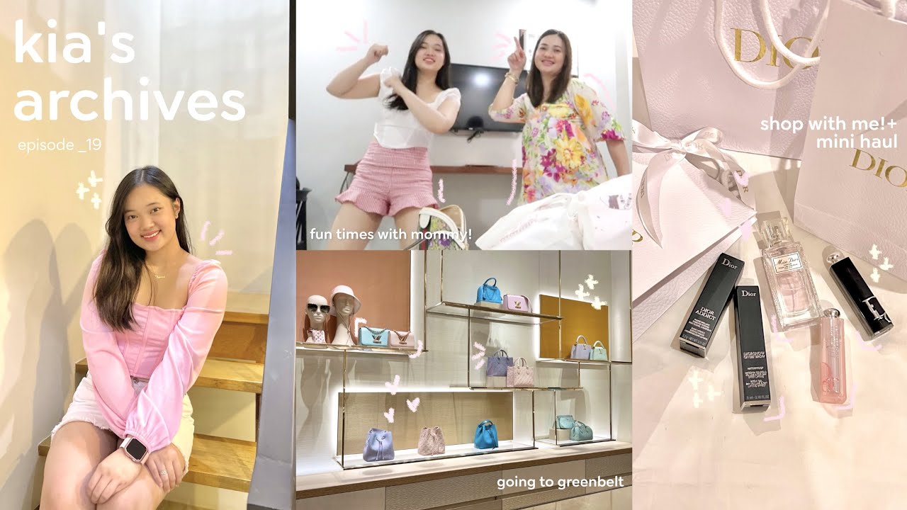 KIA'S ARCHIVES 🌷 in mnl📍shop with me, what's in my bag, and mini haul! 🛍👛